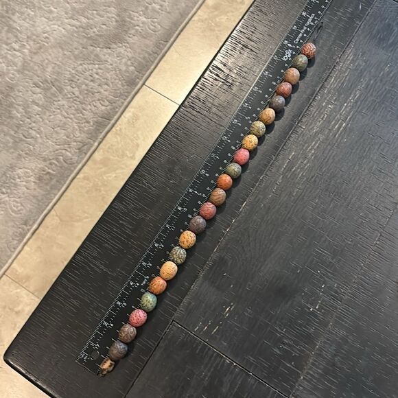 Natural Stone Bead Colorful Necklace​​​​​​ - Picture 4 of 8